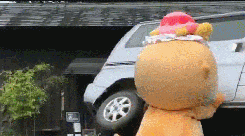It's Gonna Be May Chiitan Flipping Car GIF