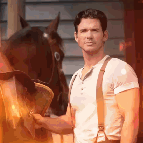 It's Gonna Be May Kevin Mcgarry With Horse GIF
