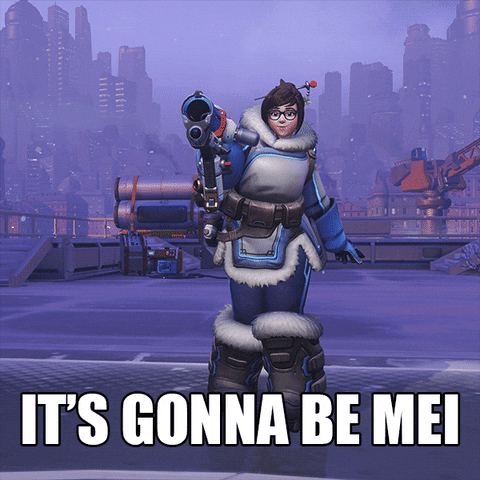 It's Gonna Be May Mei Overwatch GIF