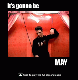 It's Gonna Be May Nsync Music Video GIF