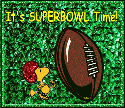 It's Happy Super Bowl Sunday Time GIF
