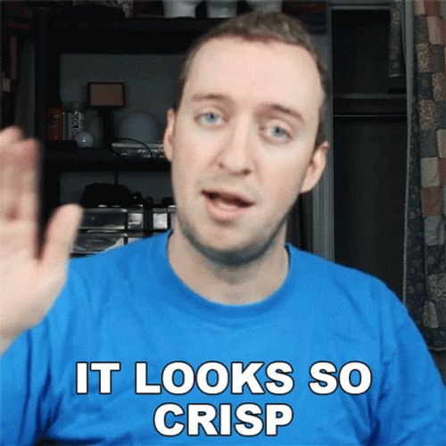 It's Looking Good Crisp GIF