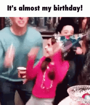 It's My Birthday Advance Celebration GIF