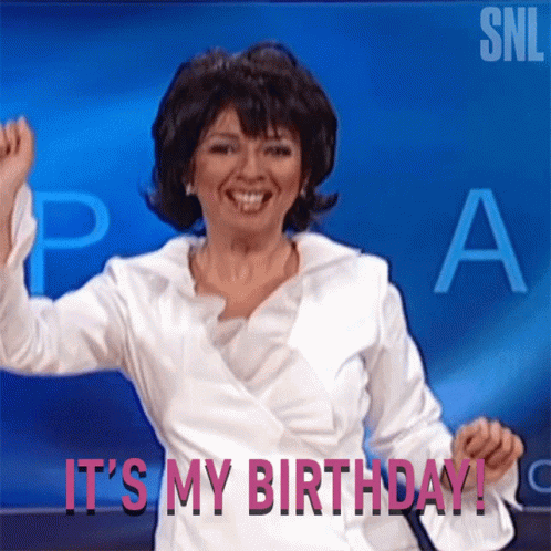 It's My Birthday Dancing Maya Rudolph GIF