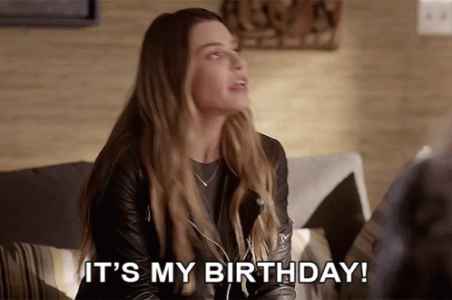 It's My Birthday Lauren German GIF