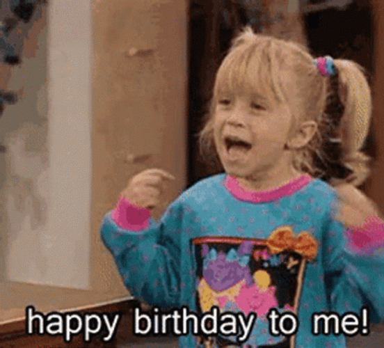 It's My Birthday Little Michelle Moss GIF