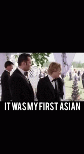 It's My First Asian Vince Vaughn Wedding Crashers GIF