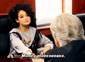 It's My Money And I Want It Now Jenny Slate GIF