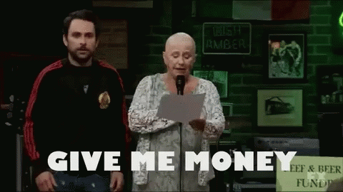 It's My Money And I Want It Now Lynne Stewart GIF