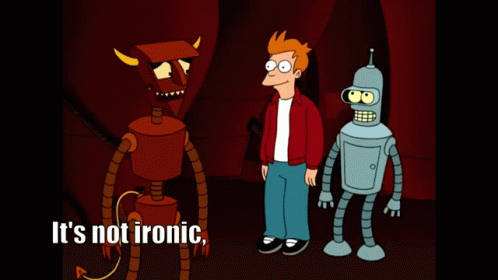 It's Not Irony It's Coincidental GIF
