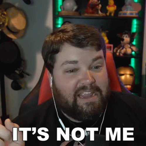 It's Not Me Brian Hull GIF