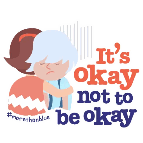 It's Okay Not to Be Okay Sticker