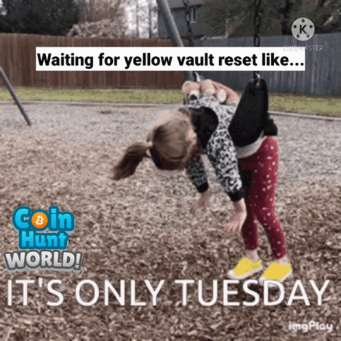 It's Only Tuesday Kid Swinging GIF