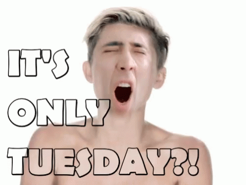 It's Only Tuesday Survival Mode GIF