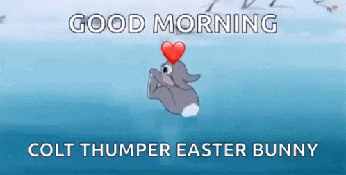 It's Only Tuesday Thumper Easter Bunny GIF