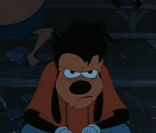 It's Only Wednesday Max Goof Face Clutch GIF