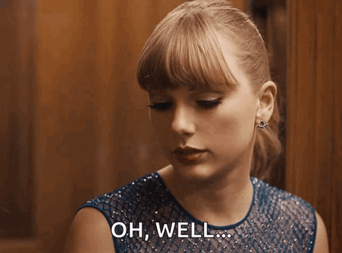 It's Only Wednesday Taylor Swift Upset GIF