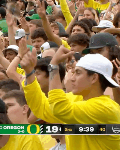 It's Oregon Ducks Time GIF