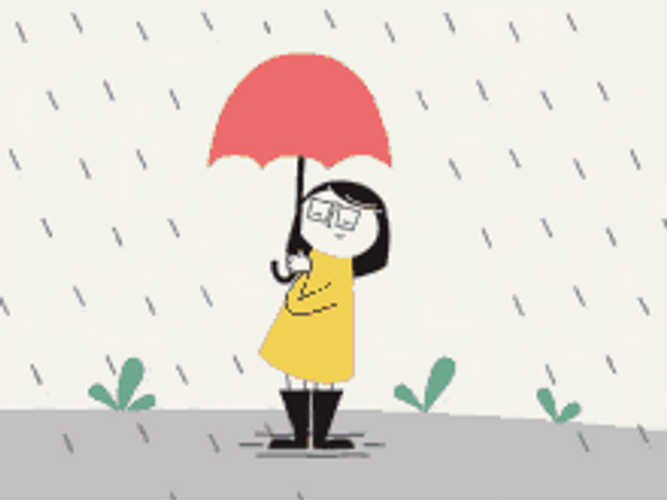 Kitten Rain  Happy gif, Animation, Animated gif