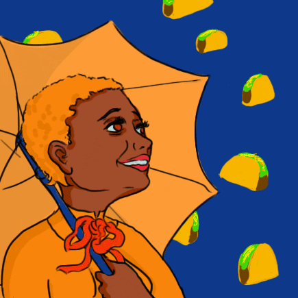 It's Raining Tacos Dirty Taco Tuesday GIF