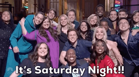 It's Saturday Night Show People GIF