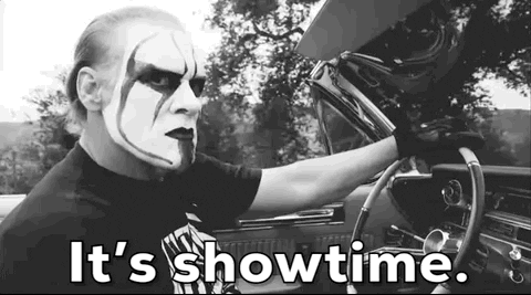 It's Showtime Sting Pro Wrestling GIF