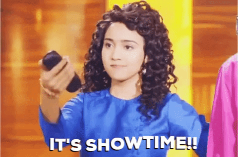It's Showtime Ashi Singh GIF
