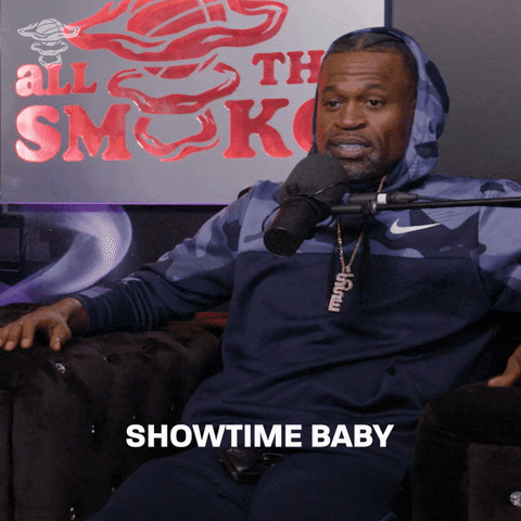 It's Showtime Podcast Airing GIF