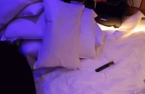 It's So Fluffy Lots Of Pillow GIF