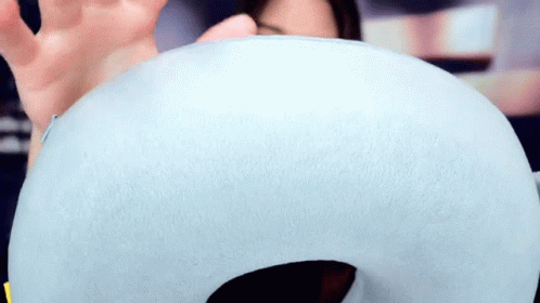 It's So Fluffy Neck Pillow GIF