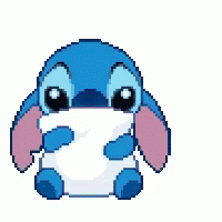 It's So Fluffy Stitch Pillow GIF