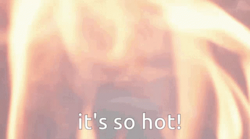 It's So Hot Sun Is Burning Me GIF