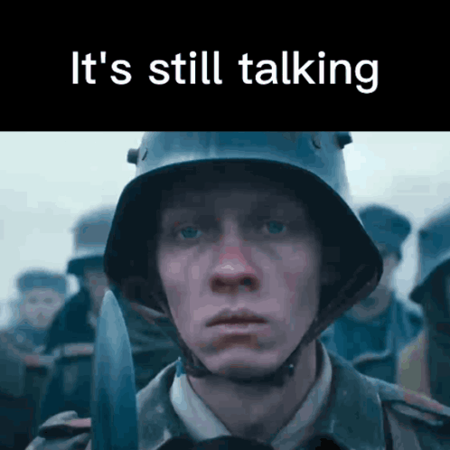 It's Still Talking Quiet GIF