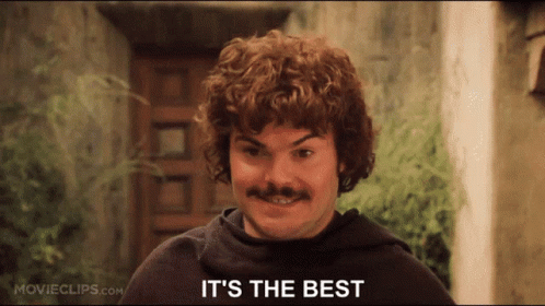 It's The Best Jack Black Nacho Libre GIF