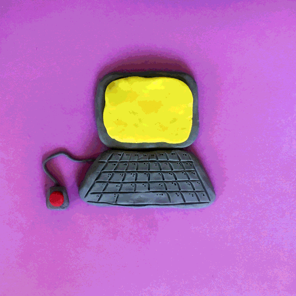 It's The Final Computer Screen Countdown Clay Animation GIF