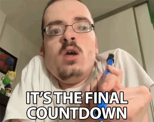 It's The Final Countdown Ricky Berwick GIF