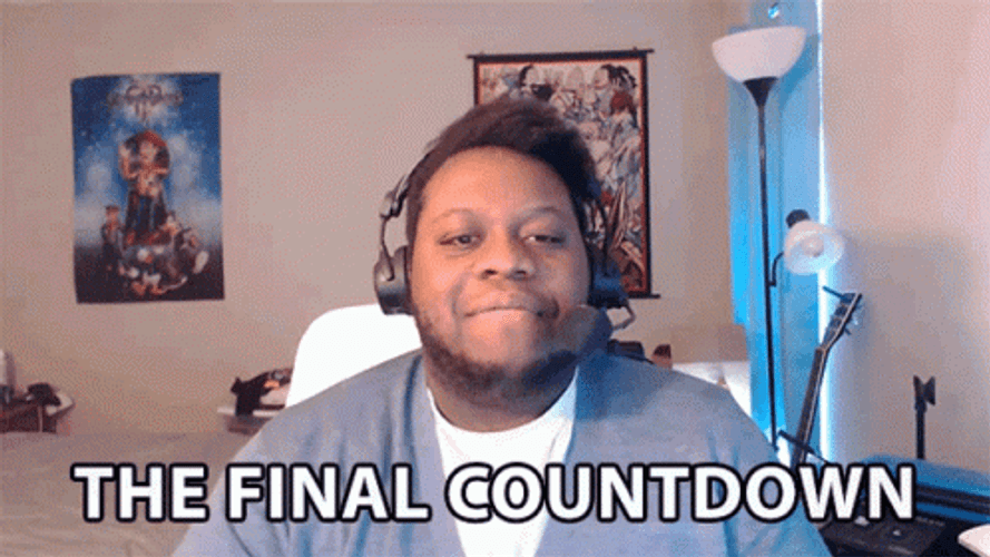 It's The Final Countdown John Finch Youtuber GIF