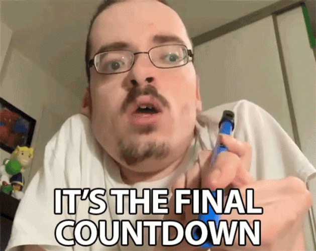 It's The Final Countdown Ricky Berwick GIF