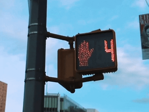 It's The Final Pedestrian Number Countdown GIF