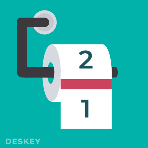 It's The Final Toilet Paper Roll Countdown GIF