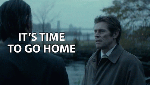 Lets go to my home. Let&#039;s go home.