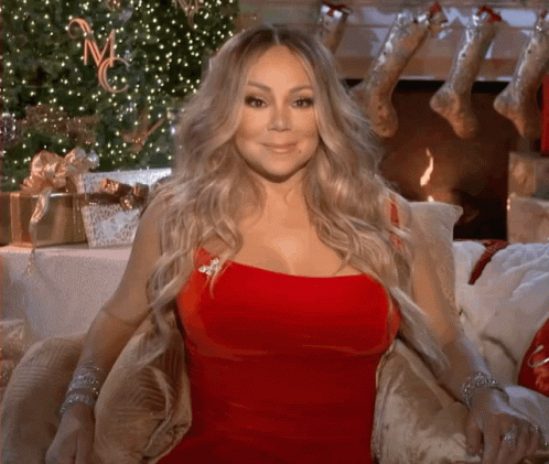 It's Time Mariah Carey Blinking GIF