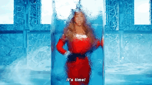 It's Time Mariah Carey Braking Ice GIF
