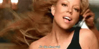 It's Time Mariah Carey Fly Away Hair GIF