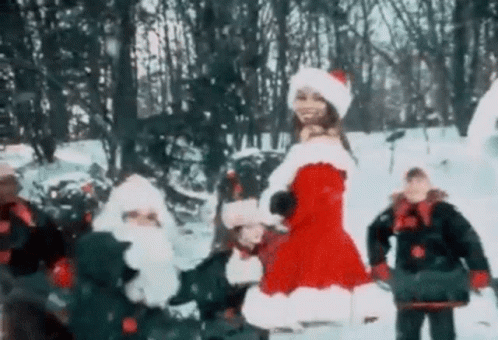 It's Time Mariah Carey Outdoor Having Fun GIF