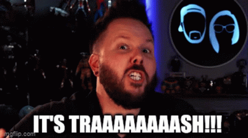 It's Traaaas It Belongs In A Museum GIF