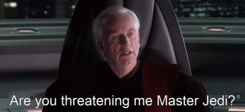 It's Treason Then Ian Mcdiarmid I Am The Senate GIF