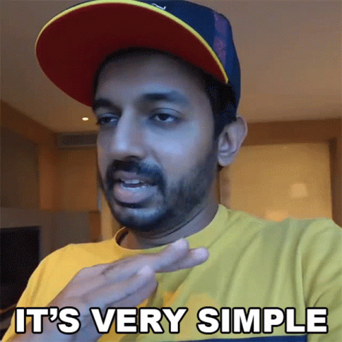It's Very Simple Faisal Khan GIF