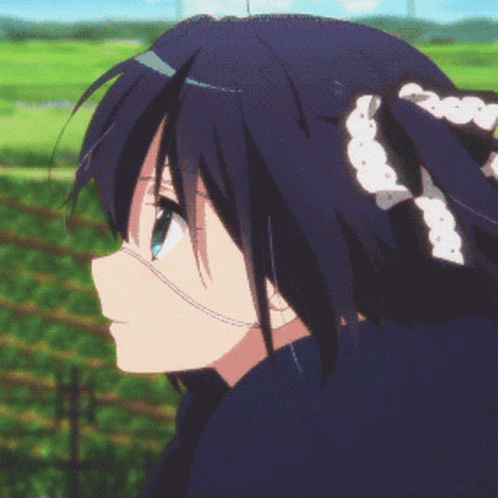 It's Windy Outside Rikka! GIF