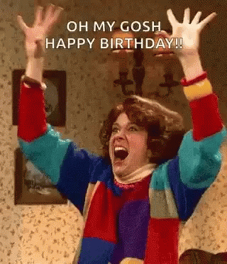 Omg It's Your Birthday By Kristen Wiig GIF